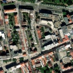 Satellite imagery of [Pardubice] power plant chimney, CZ