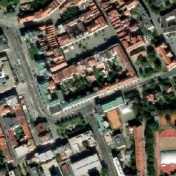 Satellite imagery of [Pardubice] power plant chimney, CZ