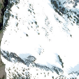 Satellite imagery of Toms Thumb, CA