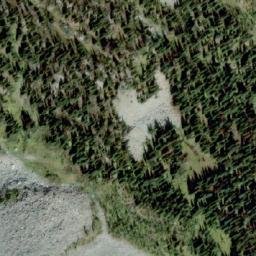 Satellite imagery of Zincton Pass, CA