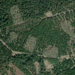 Satellite imagery of Hill 957m (Slavkovský les), CZ
