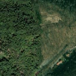 Satellite imagery of [Křivoklát]burg & outlook t., CZ