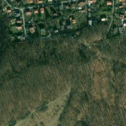 Satellite imagery of [Křivoklát]burg & outlook t., CZ