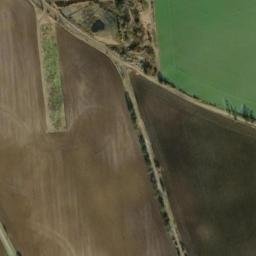 Satellite imagery of [Sluštice] church t., CZ