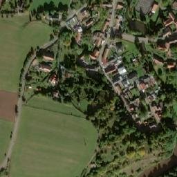 Satellite imagery of [Žabonosy] church t., CZ