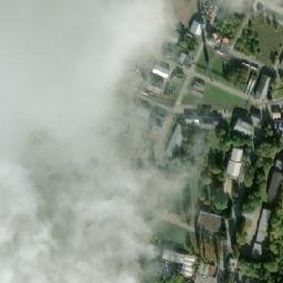 Satellite imagery of Draslovka [Kolín] chemical factory chimney, CZ