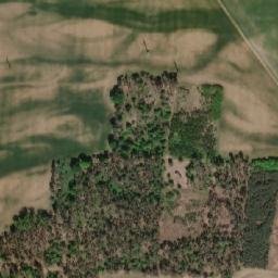 Satellite imagery of [Konárovice] church t., CZ