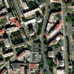 Satellite imagery of [Pardubice] power plant chimney, CZ