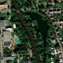 Satellite imagery of [Pardubice] power plant chimney, CZ