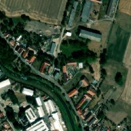 Satellite imagery of [Dašice] church t., CZ