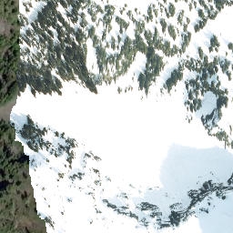 Satellite imagery of Toms Thumb, CA