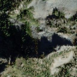Satellite imagery of Zincton Pass, CA