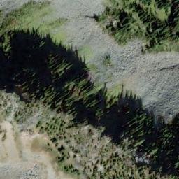 Satellite imagery of Zincton Pass, CA