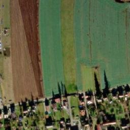Satellite imagery of [Chyňava] church t., CZ