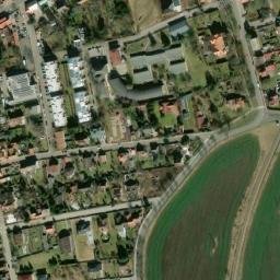 Satellite imagery of [Rudná-Dušníky] church t., CZ