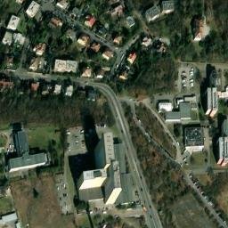 Satellite imagery of [Praha-Krč] heat plant chimney, CZ