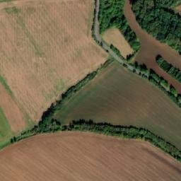 Satellite imagery of [Vitice] church t., CZ