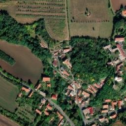 Satellite imagery of [Vitice] church t., CZ
