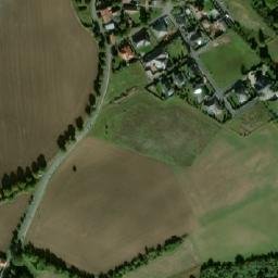 Satellite imagery of [Křečhoř] church t., CZ