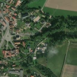 Satellite imagery of [Skořenice] church t., CZ