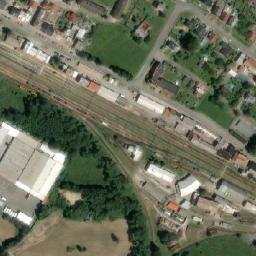 Satellite imagery of Hedva Dietfurt [Letohrad-Orlice] former textil factory chimney, CZ