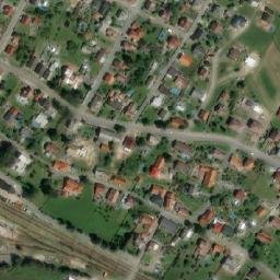 Satellite imagery of Hedva Dietfurt [Letohrad-Orlice] former textil factory chimney, CZ