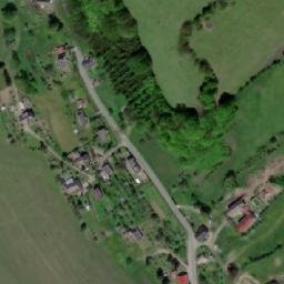 Satellite imagery of [Rejchartice u Šumperka] church t., CZ