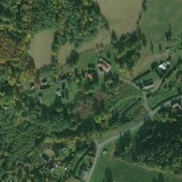 Satellite imagery of [Vernířovice u Sobotína] church t., CZ