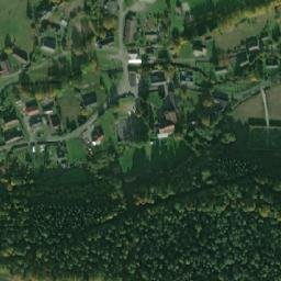 Satellite imagery of [Vernířovice u Sobotína] church t., CZ