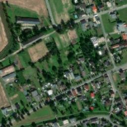 Satellite imagery of [Sudice]catholic church t., CZ