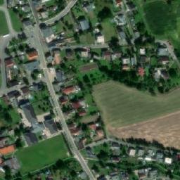 Satellite imagery of [Sudice]catholic church t., CZ