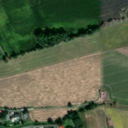 Satellite imagery of [Sudice]catholic church t., CZ
