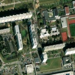 Satellite imagery of Jižní Město, CZ