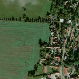 Satellite imagery of [Křečhoř] church t., CZ
