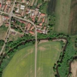 Satellite imagery of [Veletov] church t., CZ