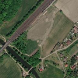 Satellite imagery of sv. Prokop [Záboří nad Labem] church t., CZ