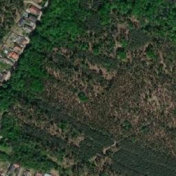 Satellite imagery of sv. Prokop [Záboří nad Labem] church t., CZ