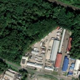 Satellite imagery of Pavex [Pardubice-Pardubičky] factory chimney, CZ