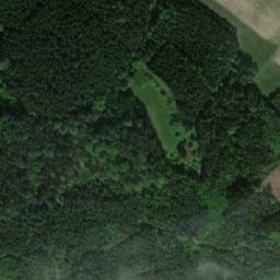 Satellite imagery of [Velká Skrovnice] church t., CZ