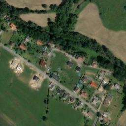 Satellite imagery of Hedva Dietfurt [Letohrad-Orlice] former textil factory chimney, CZ