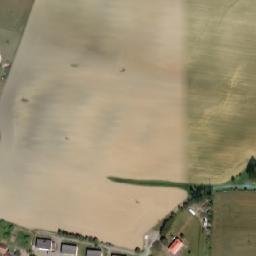 Satellite imagery of [Vysoká Libyně] church t., CZ