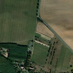 Satellite imagery of [Slabce-Rousínov] church t., CZ