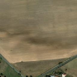 Satellite imagery of [Slabce-Rousínov] church t., CZ