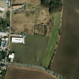 Satellite imagery of [Ořech] church t., CZ