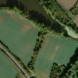 Satellite imagery of [Kolín] old water outlook t., CZ