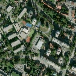Satellite imagery of [Kolín] church t., CZ
