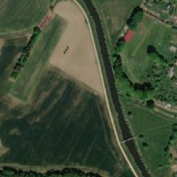 Satellite imagery of sv. Prokop [Záboří nad Labem] church t., CZ