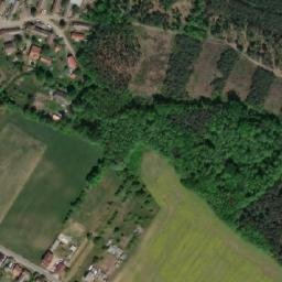 Satellite imagery of sv. Prokop [Záboří nad Labem] church t., CZ
