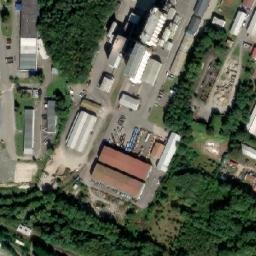 Satellite imagery of Pavex [Pardubice-Pardubičky] factory chimney, CZ