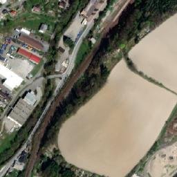Satellite imagery of Tesla Eltes cz [Jablonné nad Orlicí] former factory chimney, CZ